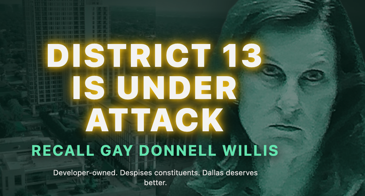 Recall Gay Donnell Willis campaign