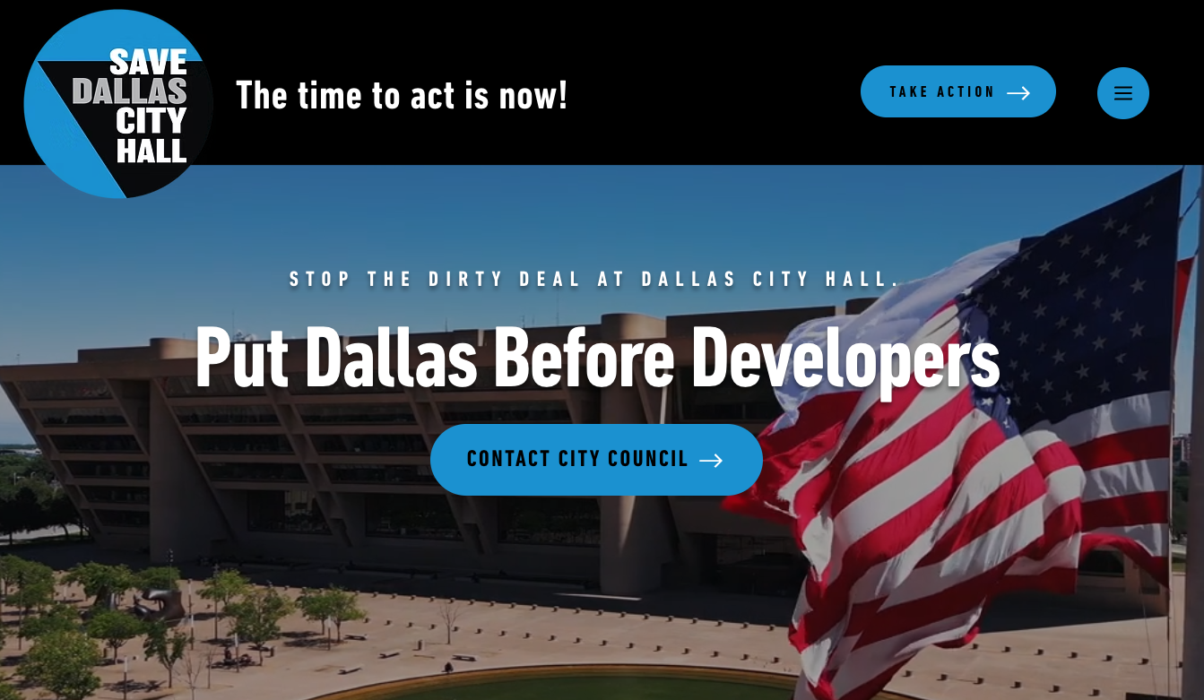 Save Dallas City Hall campaign